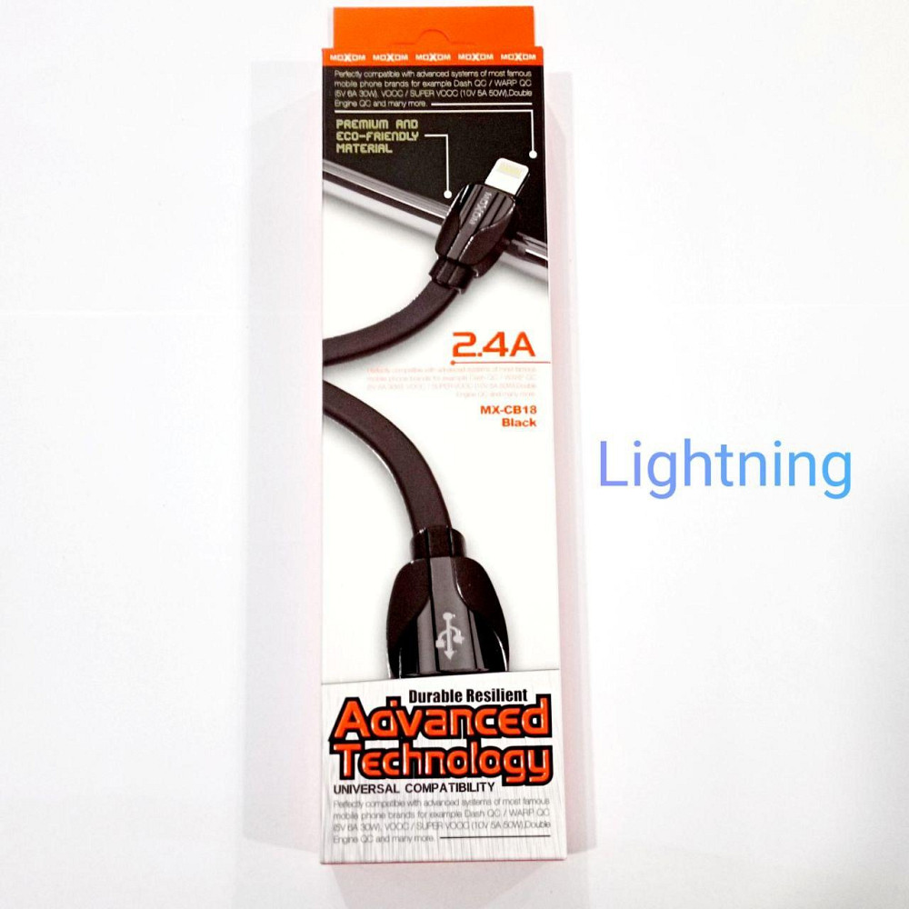 Кабель USB MOXOM MX-CB18 Lightning iPhone Дніпро - фото 3