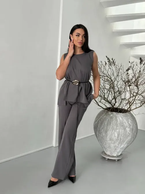 Женский костюм с ремнём — это базовый костюм на каждый день Одесса - изображение 5