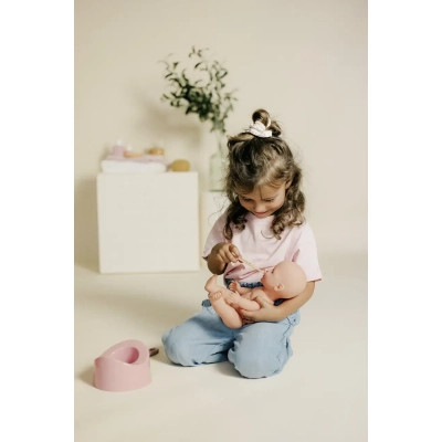 Ігровий набір Smoby Ванна для пупса Бебі Ньорс. Терракотова пудра з аксес., 42 см (7600220383) Вінниця - фото 6