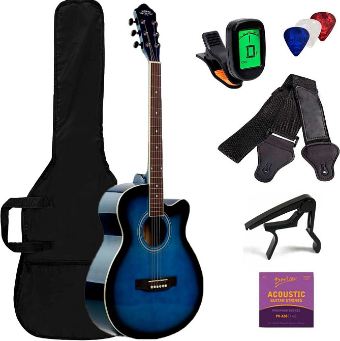 Гітара акустична Caravan Music HS-4010 (повний комплект) Харків - фото 7