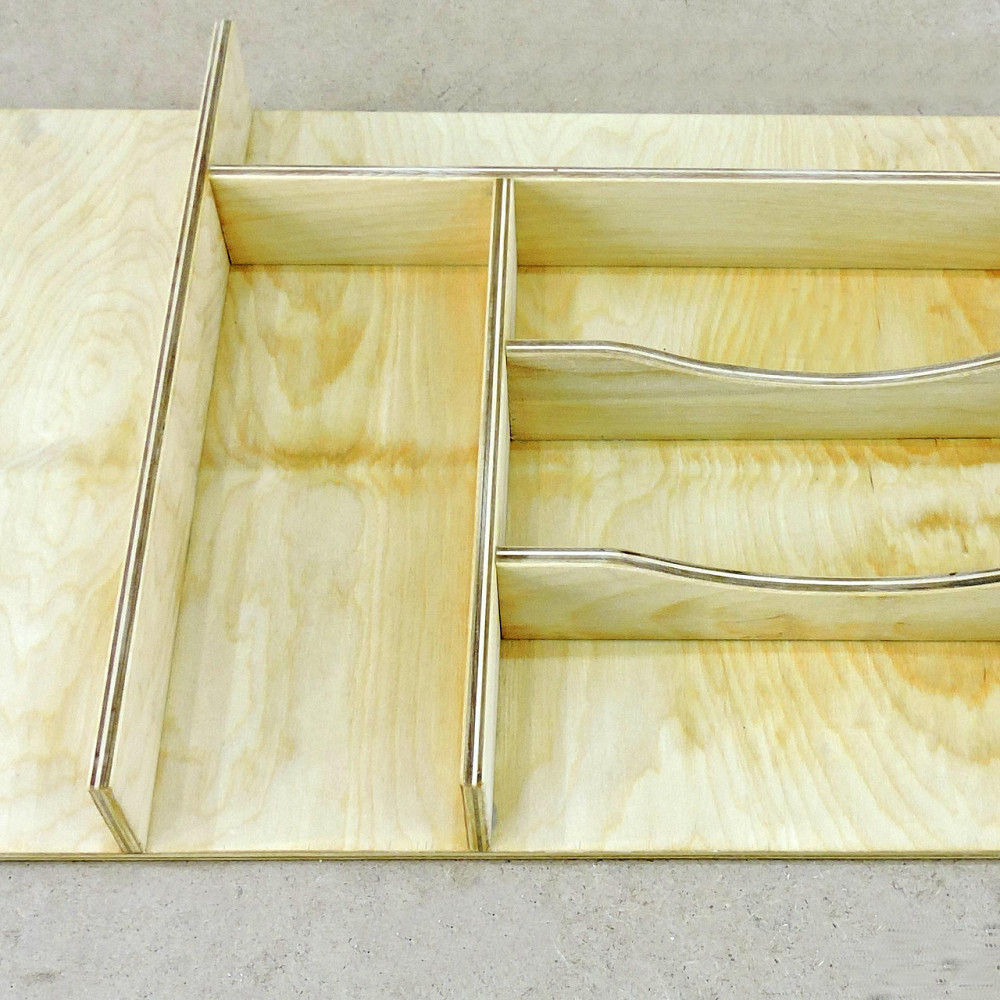 Лоток для столових приладів "Сальморехо" ваніль Миколаїв - фото 6