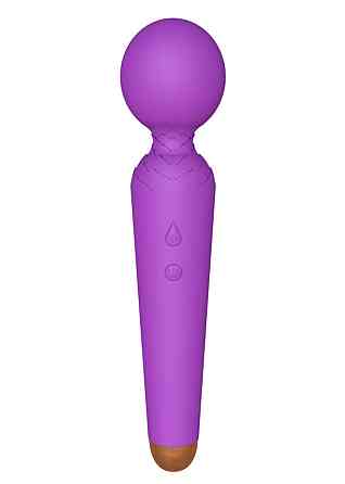 Вібромасажер мікрофон Power Wand, фіолетовий Sex Aura Київ