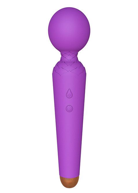 Вібромасажер мікрофон Power Wand, фіолетовий Sex Aura Київ - фото 1