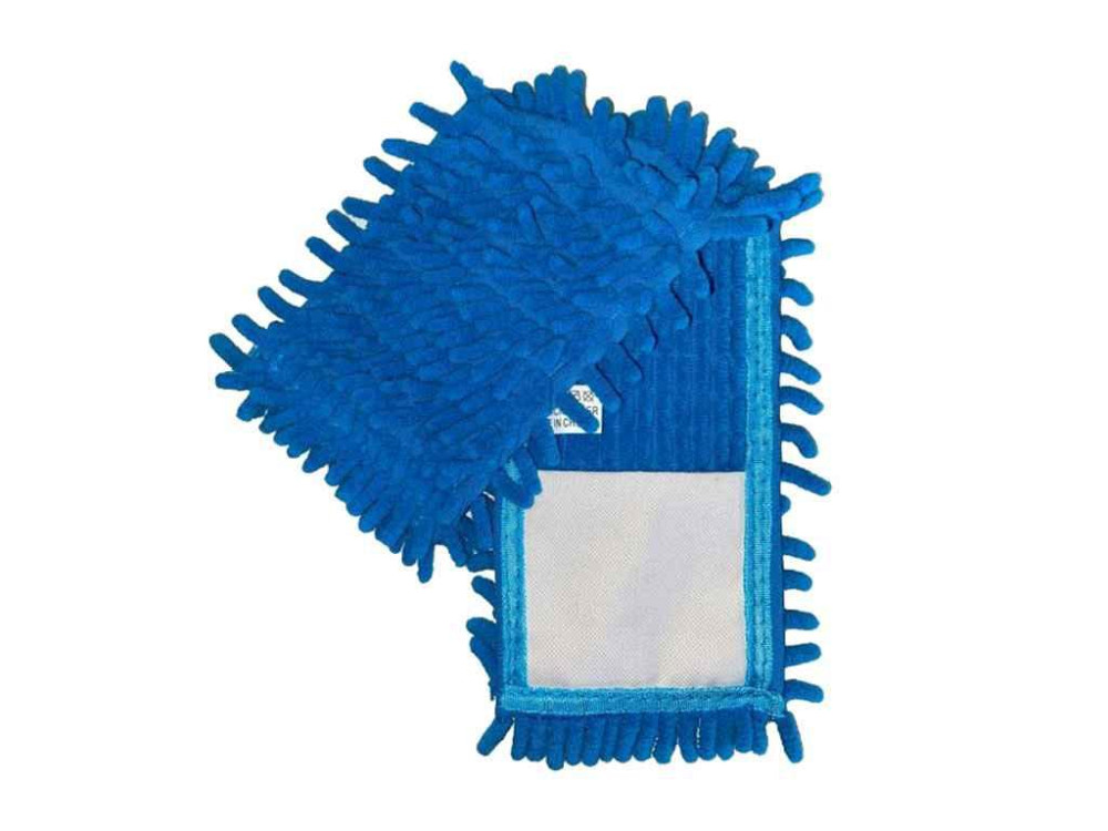 Насадка змінна з мікрофібри шиньйон 1000 пальців , блакитна ТМ Eco Fabric Київ - фото 1