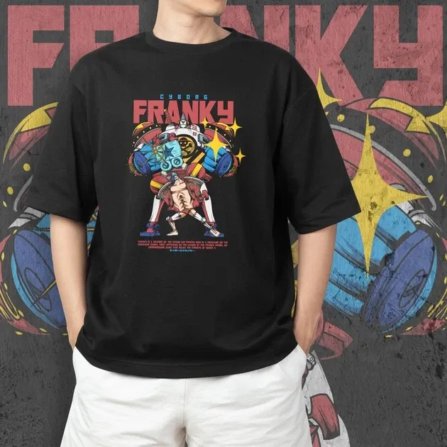 Футболка для підлітка хлопчика з принтом Ван Пис Franky Розмір 160 Anime10236 Дніпро - фото 4