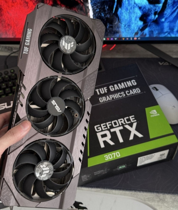 Видеокарта RTX 3070 ASUS TUF Киев - изображение 1