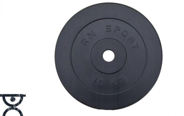 Штанга наборная на 42 кг с гантелями по 10 кг Гантели, гири, штанги и диски ударостойкий пластик Киев - изображение 4