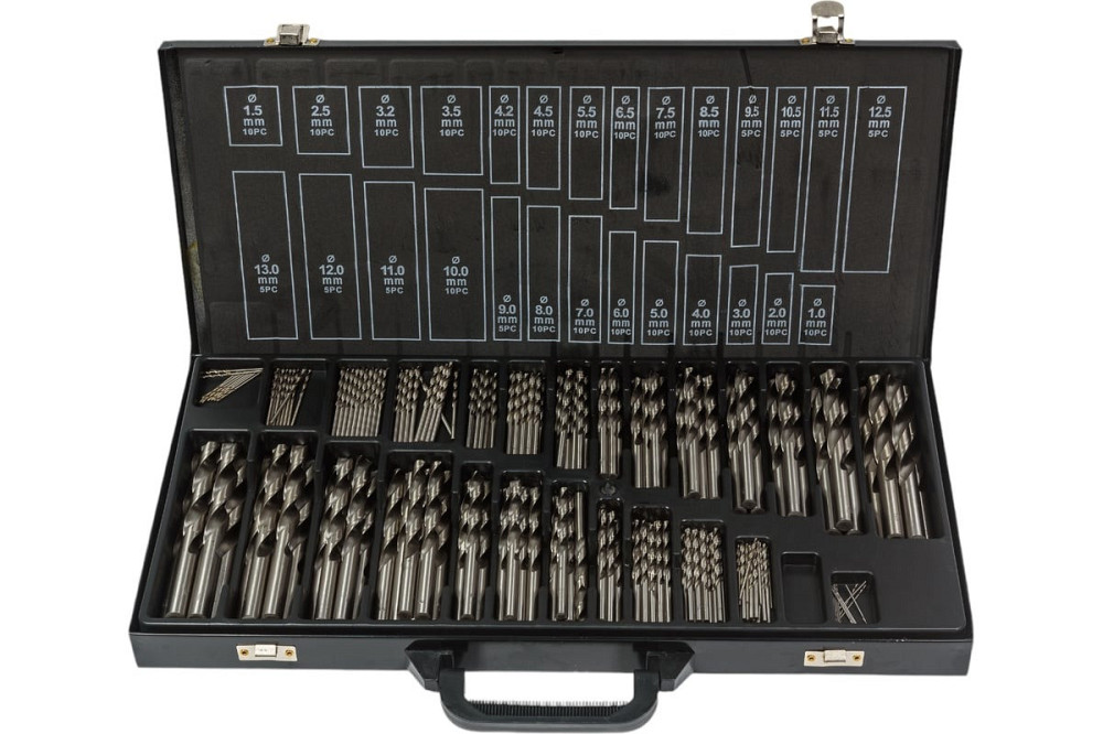 Набір свердел для металу 230 предметів у кейсі Rockforce RF-924U230 Одеса - фото 1