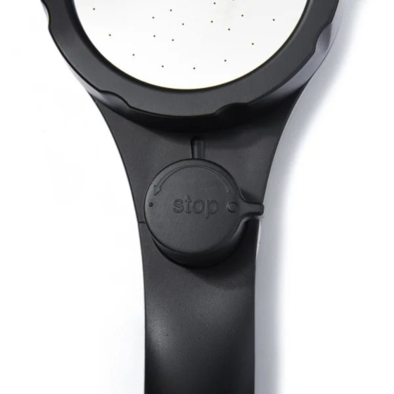 Душ переносний з насосом акумуляторним 6000 мА·год і дисплеєм польовий кемпінговий портативний для туризму, довжина 2 м, чорний Кам'янець-Подільський