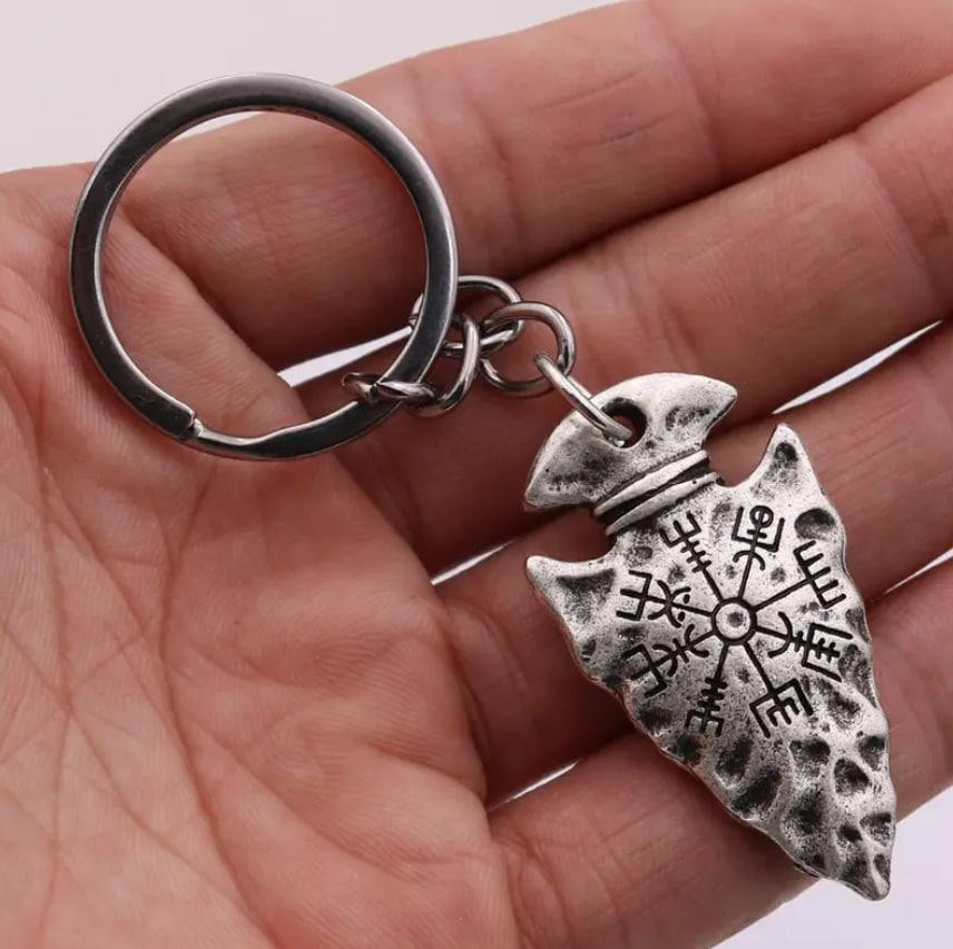 Брелок-оберіг Вегвізир у формі наконечника стріли Київ - фото 2