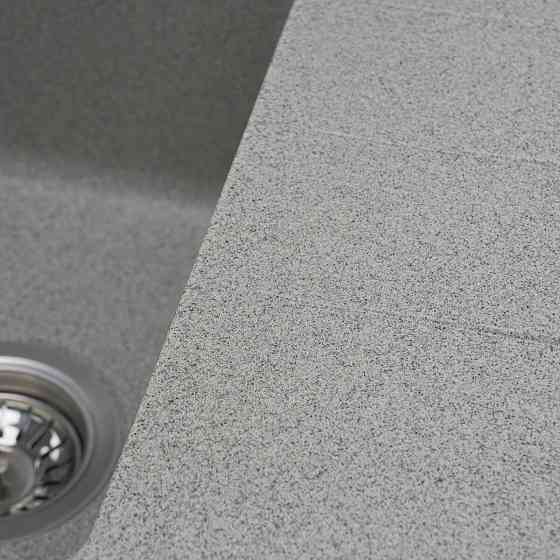 Гранітна мийка для кухні VALESO LIANA 6243 матова Сіра Коломыя