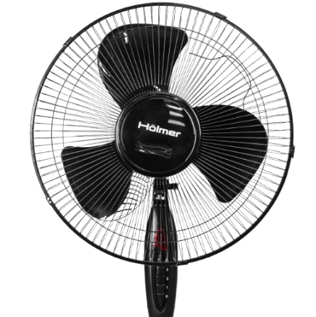 Вентилятор підлоговий d40,6см (2шт в комплекті) чорний HFS-1217B Holmer Житомир