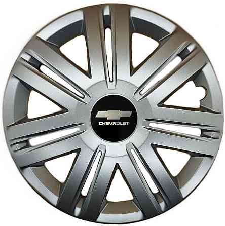 Автомобильные модельные колпаки R14 Chevrolet 203 4шт, SJS, серебряные Киев