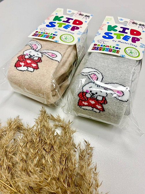 Колготки детские махровые хлопковые арт.921 - в ассортименте девочка, мальчик 68-74, Черновцы - изображение 1