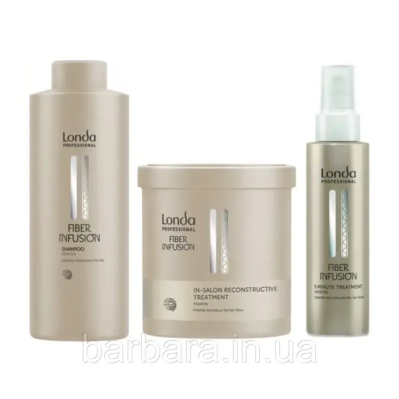 Набір кератин Fiber Infusion  Londa Professional для волос (1900 мл) Київ - фото 1