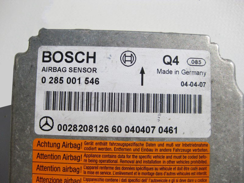 Mercedes-Benz  A0028208126 Блок керування подушок безпеки S-Class W220 Одесса - изображение 3