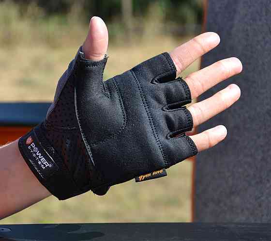 Рукавички для фітнесу Power System PS-2500 Power Plus Black/Grey XS Каменское