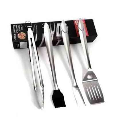 Набір для барбекю 4 предмета із нержавіючої сталі GRILLI  777116 Код: 012290 Рівне