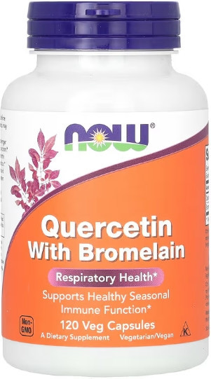 Квертицин с бромелайном NOW Quercetin with Bromelain 120 vcaps Киев - изображение 1