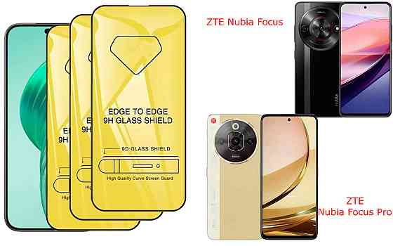 Захисне скло DefenzoGlass для ZTE Nubia Focus, Focus Pro – подвійна міцність Київ