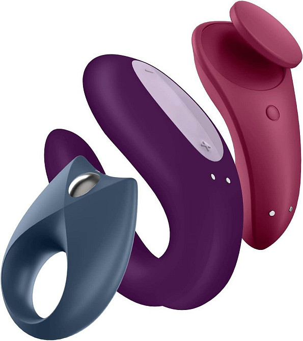 Набор Satisfyer Partner Box 3 (Double Joy, Sexy Secret + Royal One) Sex Aura Киев - изображение 1