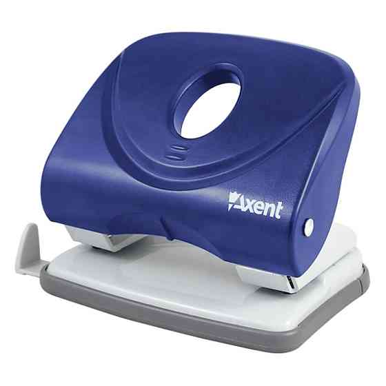 Дырокол Axent Welle-2 plastic, 30sheets, blue (3830-02-А) Винница