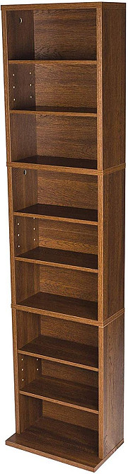 Книжковий стелаж "Оруел 34" сепія Миколаїв - фото 1