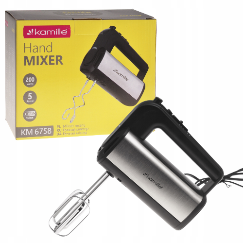 Міксер ручний 200W 6758 KAMILLE Житомир - изображение 6
