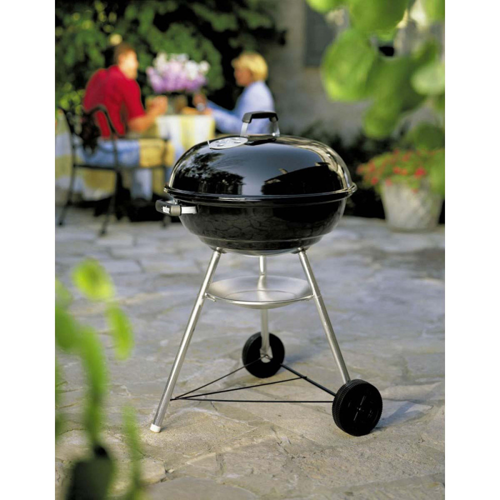 Угольный гриль Compact Kettle 57см черный Weber 1321004 Код: 004883 Ровно - изображение 13