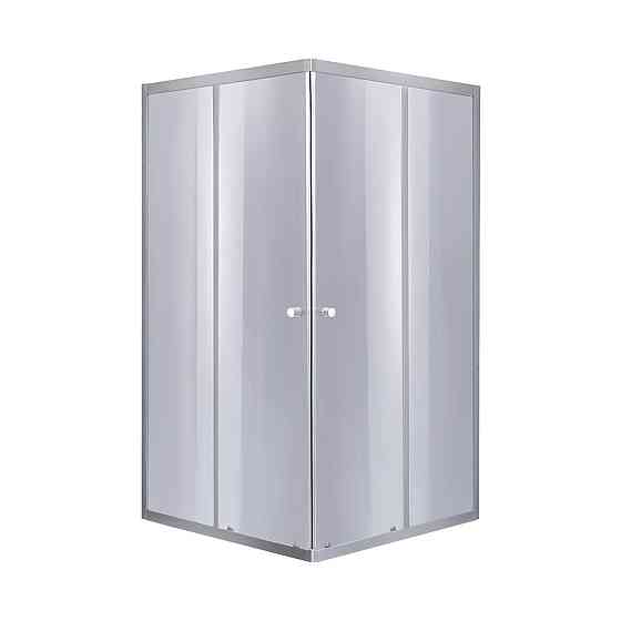 Душевая кабина Lidz Wawel SC80x80.SAT.LOW.GR, стекло тон. 4 мм + Lidz Душевой поддон KAPIELKA ST80x80х14 Киев