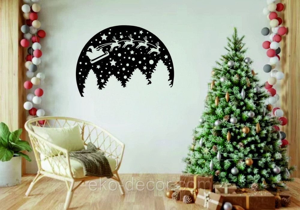 Декоративное настенное Панно «Новый год», Декор на стену Киев - изображение 3