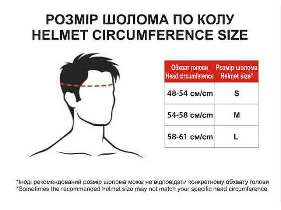 Шлем для самокатов, скейтов H-001 (черный, size M) Мукачево