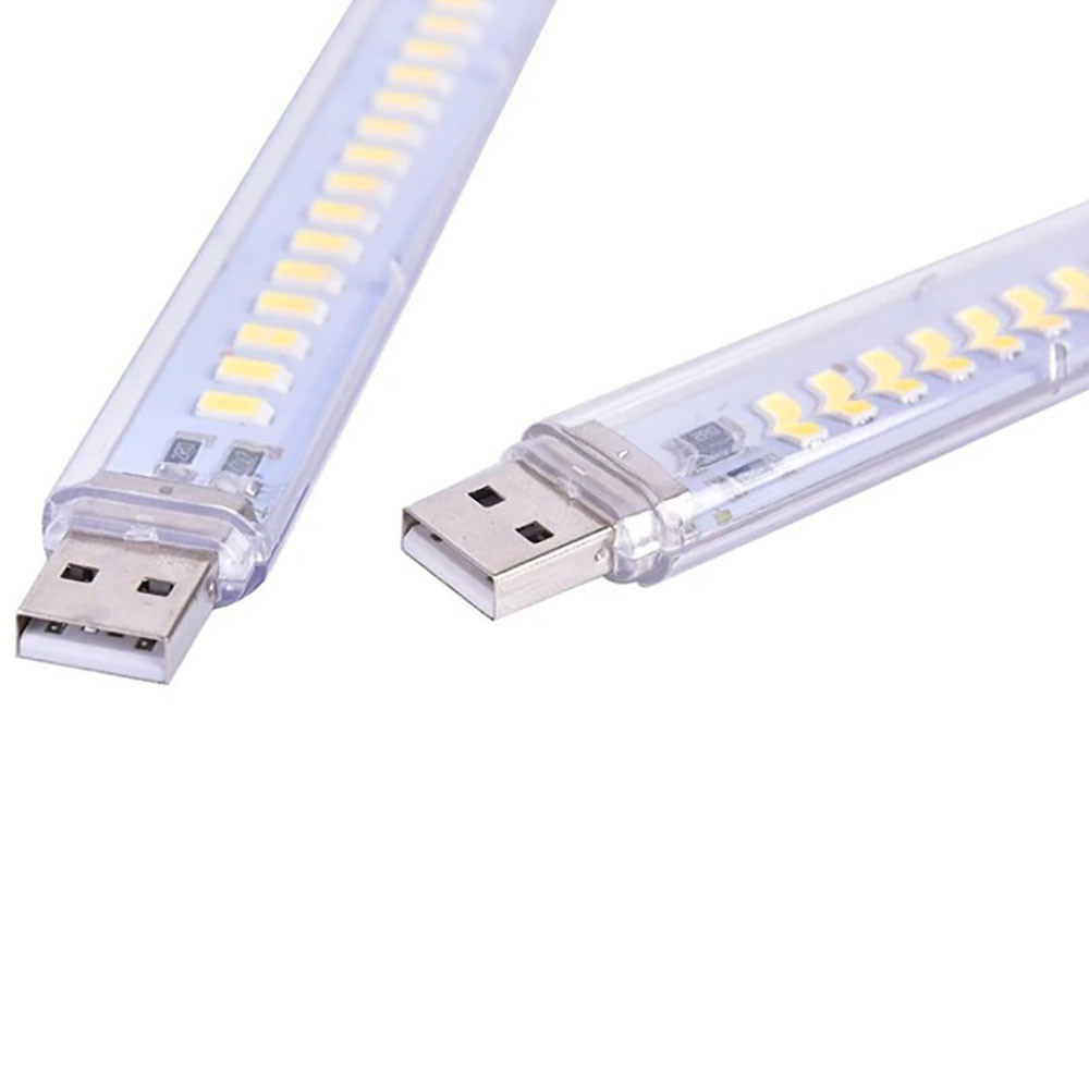 Світлодіодний USB ліхтарик 24LED, 17,8х1,8см / Міні світильник від повербанка / Портативний ліхтарик у вигляді флешки Київ - фото 3