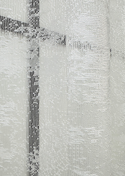 Кухонна арка VR-Textil № 000к жакард "Мармур Al-1" білий 290х120 см (51-269) Київ - фото 5