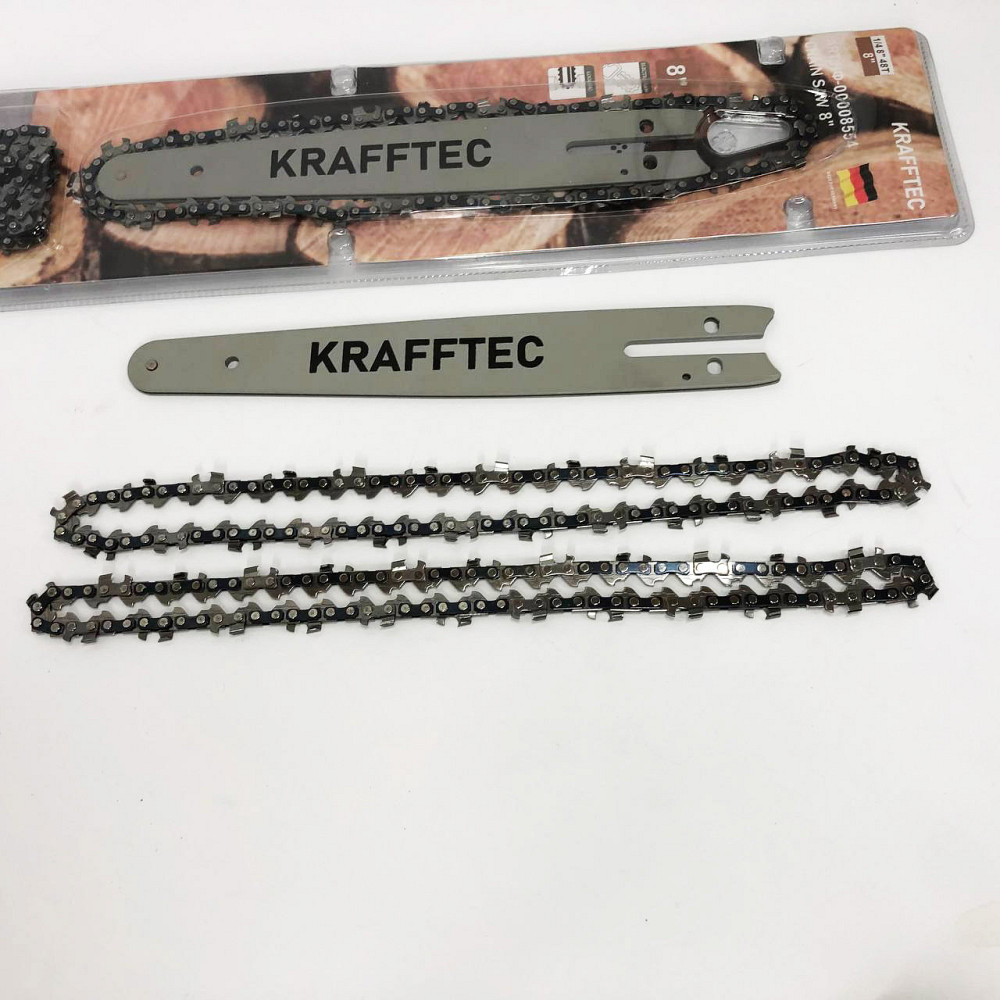 Гарний ланцюг для бензопили 40 см + 2 цепи 16 дюймов, Шина і ланцюг для електропил ZV-70 Львів - фото 9