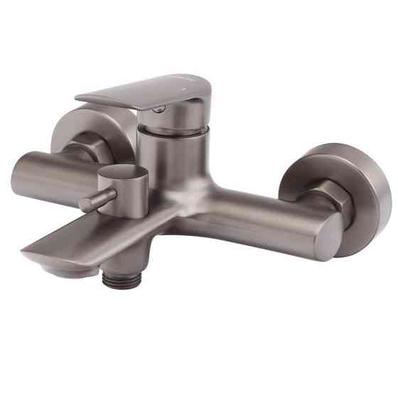 Змішувач для ванни Koer KB-40028-07 з коротким виливом (KR5308) якісний кран Харків