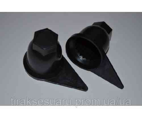 Ковпачок на гайку колеса 32 черный(стрелка) Ковпачок на гайку 32 Ковпачок на 32 гайку Луцк