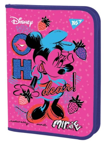 Папка для зошитів на блискавці "Yes " пласт В5 491816 "Minnie Mouse", шт Київ - фото 1