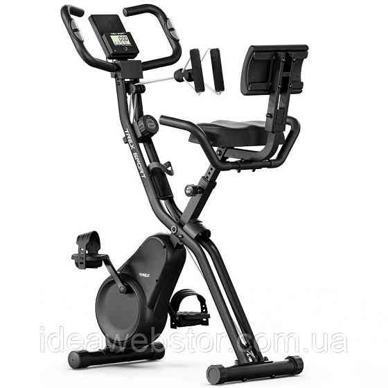 Велотренажер складаний Trex Sport TX-390XB TRIBER магнітний чорний Київ