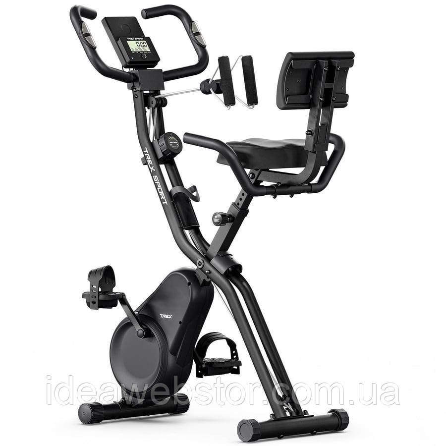 Велотренажер складаний Trex Sport TX-390XB TRIBER магнітний чорний Київ - фото 1