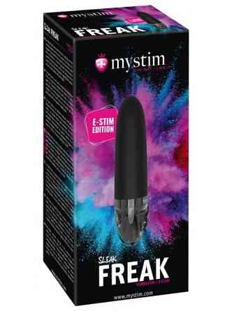 Вибратор с Электростимуляцией Mystim Sleak Freak E-Stim Sex Aura Киев