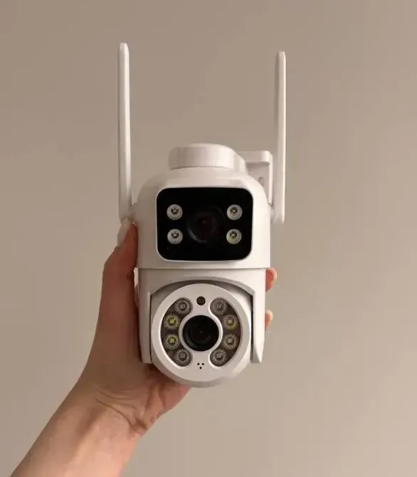 Камера видеонаблюдения 6MP ICESEE поворотная, с двумя объективами A28 Коломыя - изображение 4