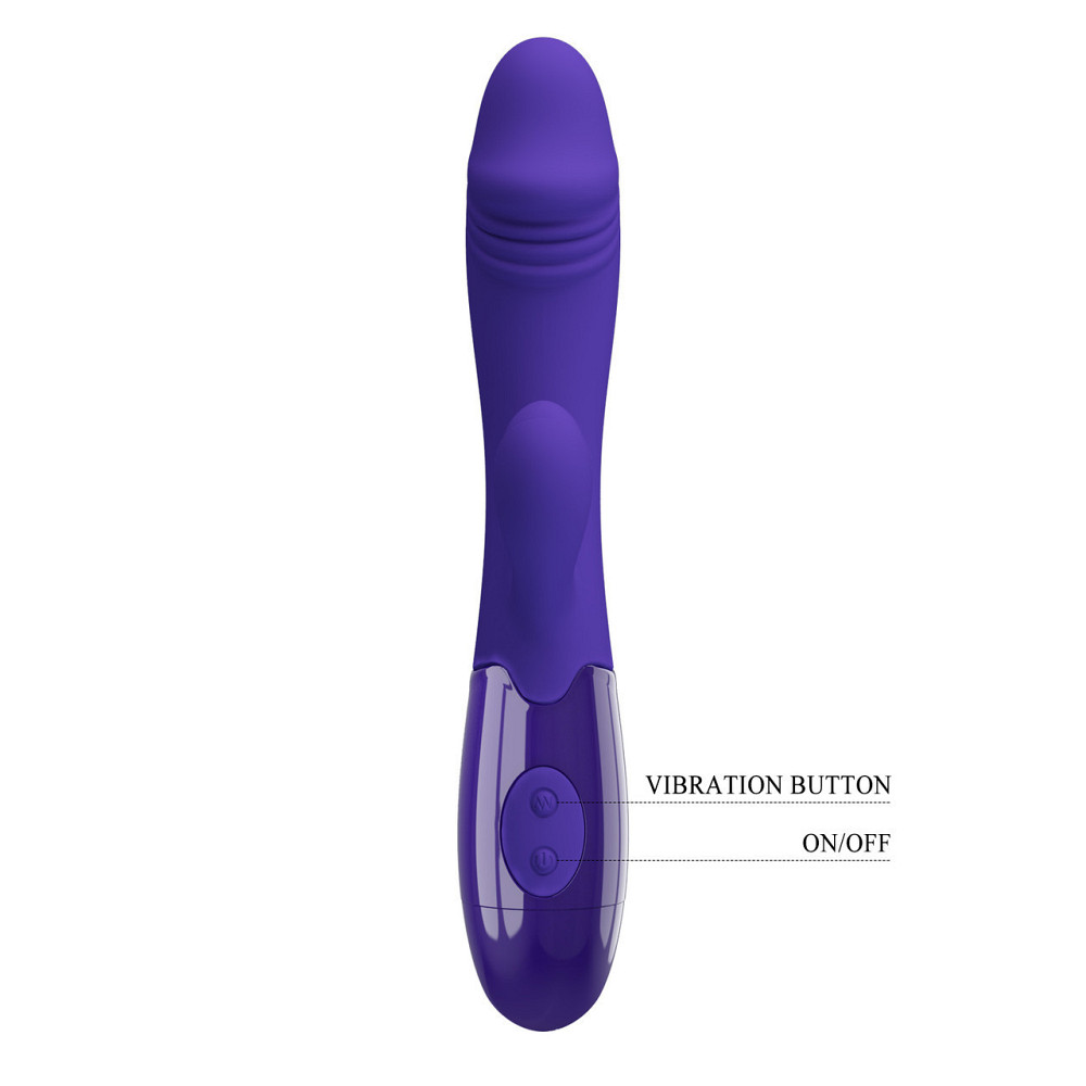Вібратор - Pretty Love Snappy Vibrator Blue Sex Aura Київ - фото 4