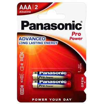 Батарейка Panasonic AAA LR03 Pro Power * 2 (LR03XEG/2BP) Винница