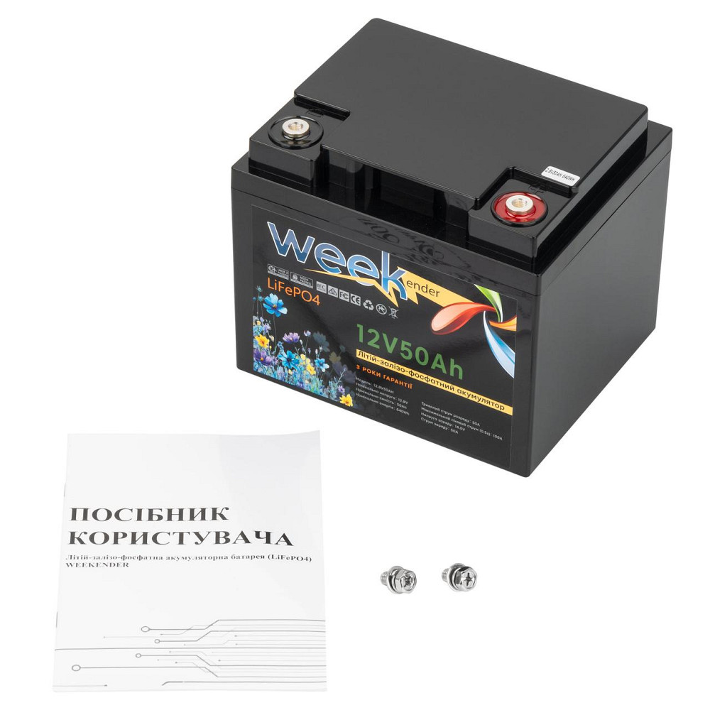 Акумулятор Weekender LiFeP04 12.8V 50Ah 2026р Київ - фото 3