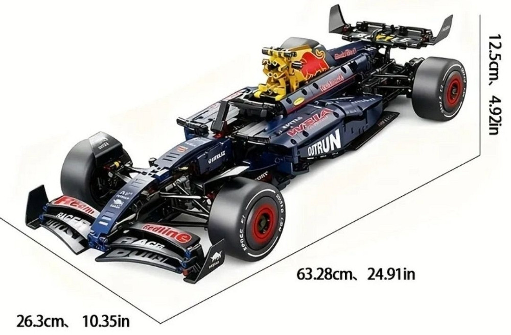Конструктор Red Bull Formula F1 Racing RACE VORTEC  1410  шт Lego. Харків - фото 5