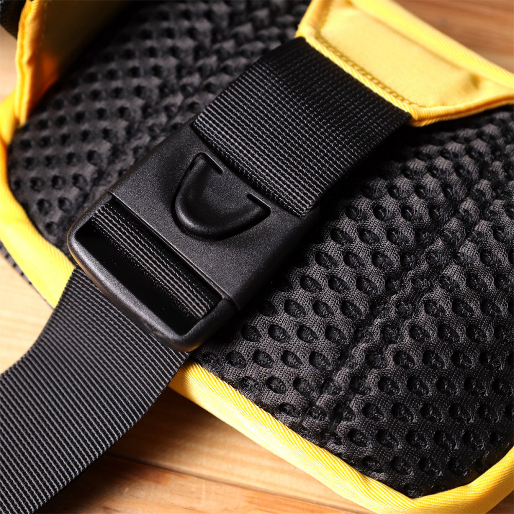 Слінг сумка для подорожей із якісного текстилю Vintage sale_15155 Жовтий Київ - фото 9