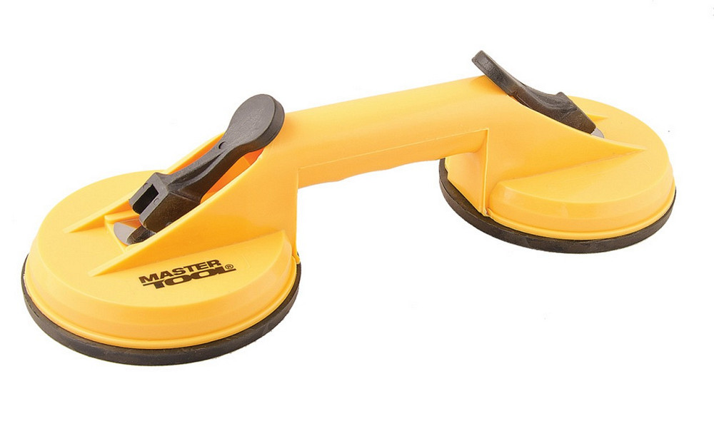 Тримач для скла MASTERTOOL вакуумний Ø 125 мм 2в1 80 кг ABS пластик 14-0902 Коломыя - изображение 2