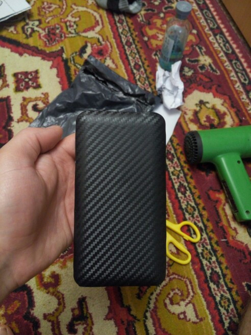 Карбонова плівка авто наклейки помаранчева 125х29.5 Київ - фото 8