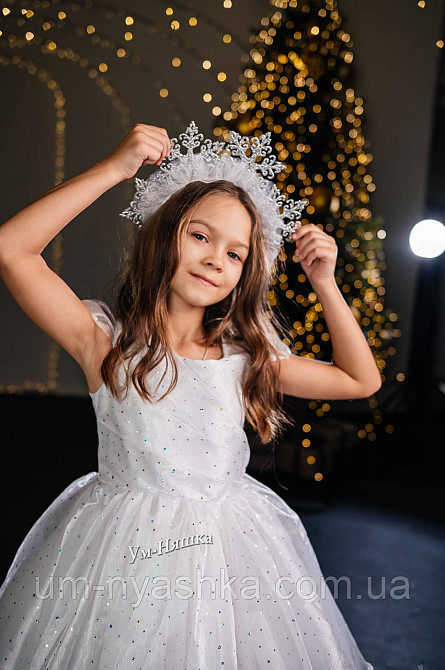 Детское нарядное белое платье 86-104 Кривой Рог - изображение 9